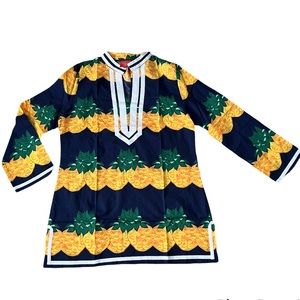 Boutique-Tracy Negoshian Abby Tunic in Pineapple